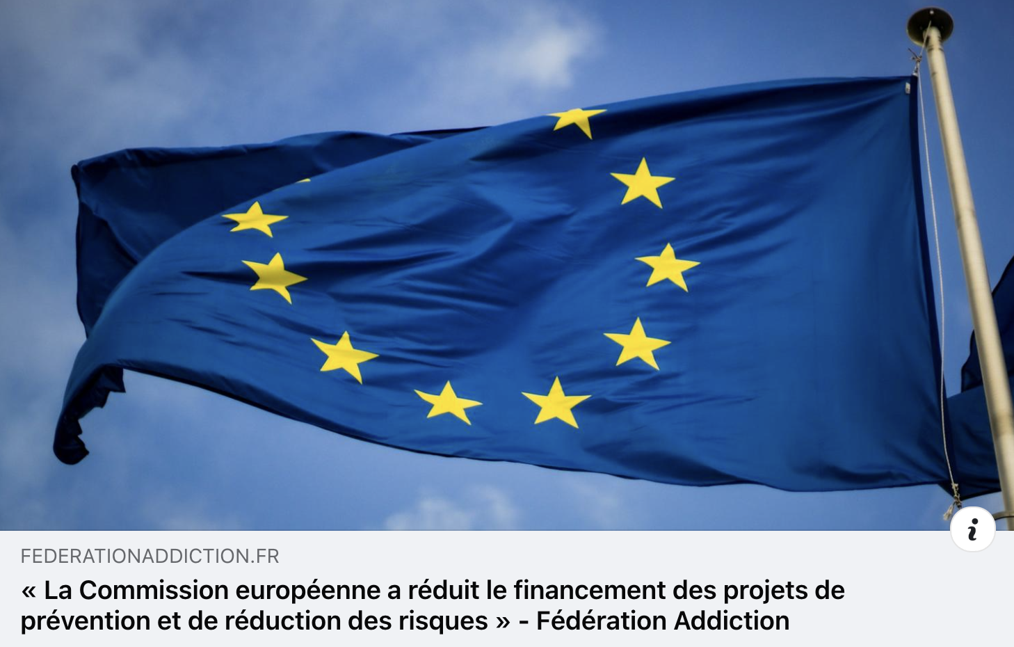 « La Commission européenne a réduit le financement des projets de prévention et de réduction des risques »