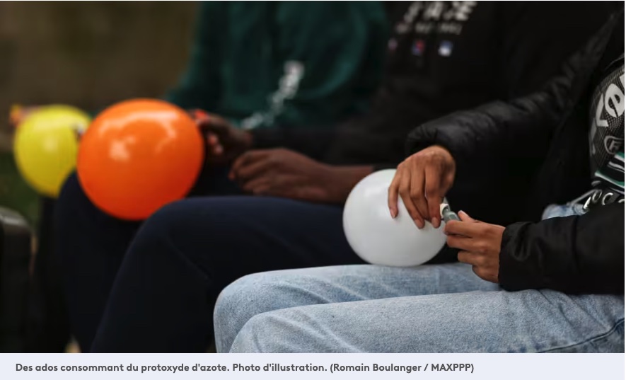 Le protoxyde d’azote, une « substance psychoactive » qui altère la vigilance, alerte un addictologue, confronté à une augmentation des consultations